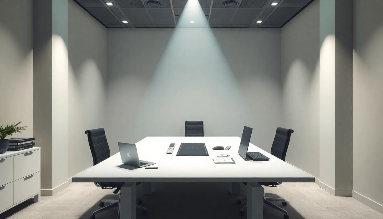 Headhunter IT selektiert qualifizierte Fachkräfte in einem modernen Büro.