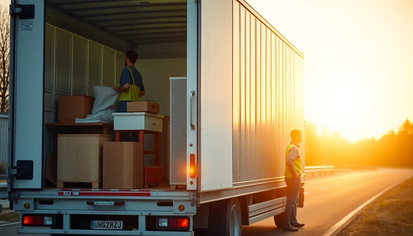Professionelles Umzugsunternehmen Wuppertal transportiert Möbel sicher und effizient.