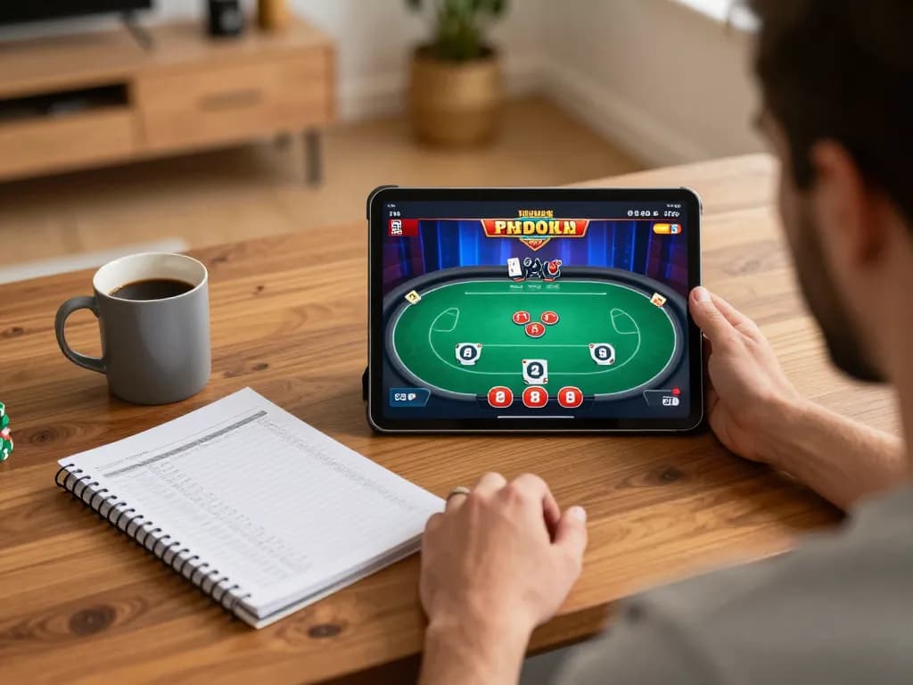 Nohu90 player enjoying an online poker game while managing their bankroll responsibly