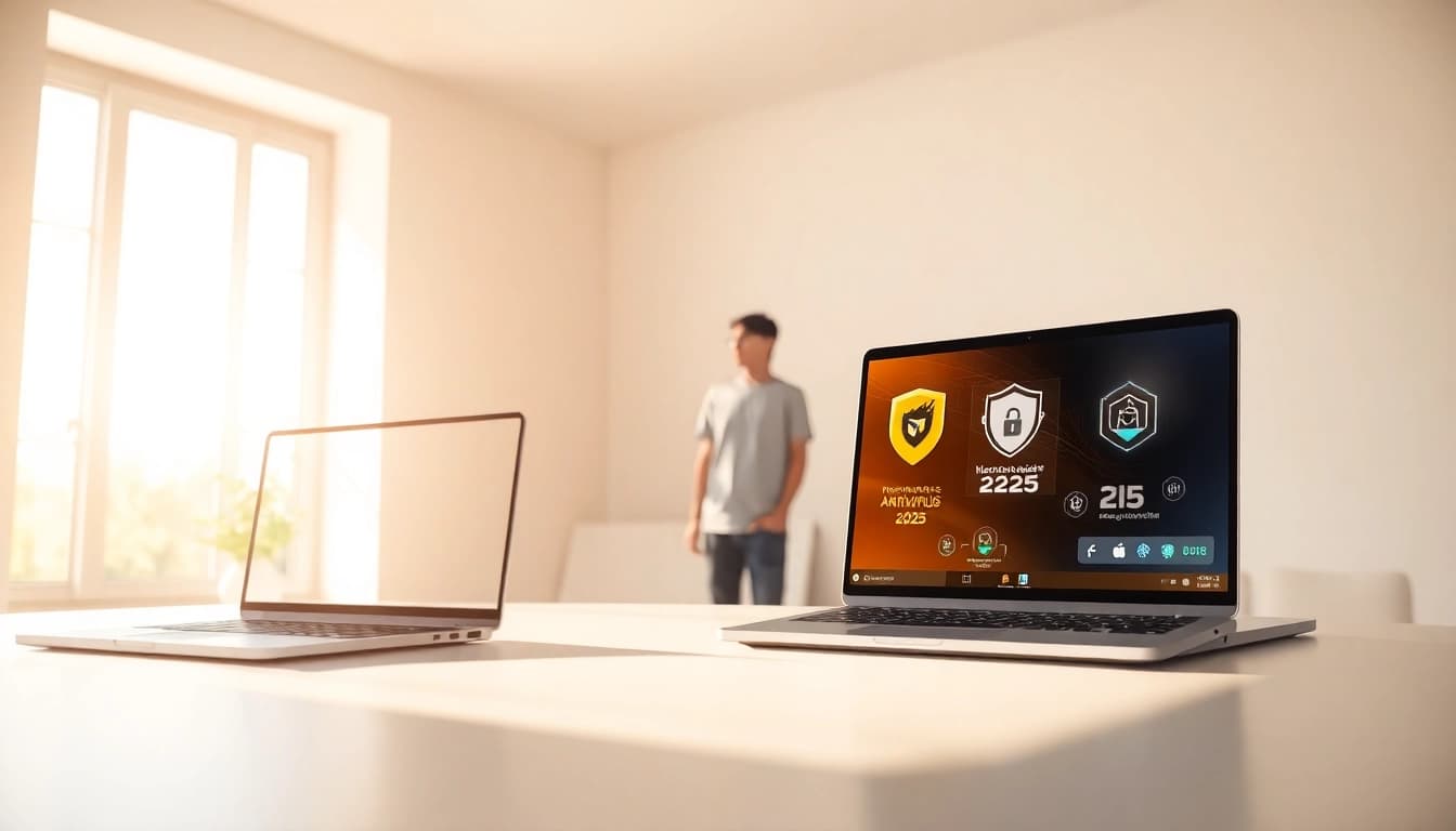 Installiere Norton Antivirus 2025 auf deinem Laptop für umfassenden Schutz.