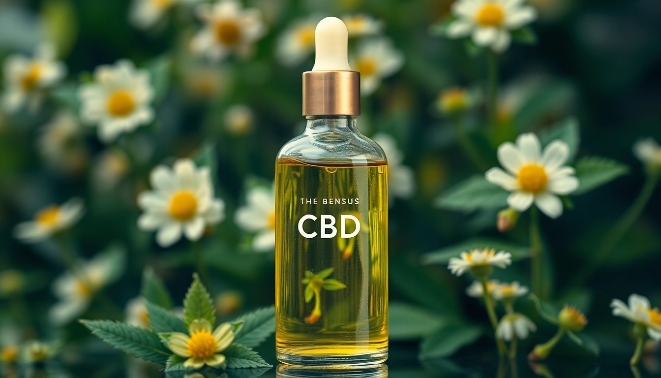 Entdecken Sie unser CBD Öl, das aus biologischem Hanf gewonnen wird, in hochwertiger Glasflasche präsentiert.
