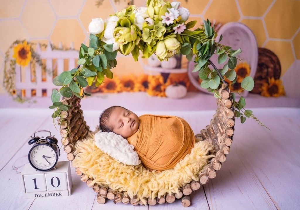 Dein Baby ganz natürlich – ein sanftes Newborn Fotoshooting