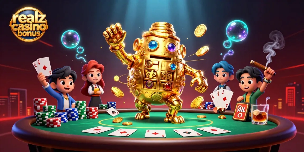 Spiele Realz Casino Bonus und entdecke die einzigartigen Spielbedingungen in der bunten Casino-Welt!
