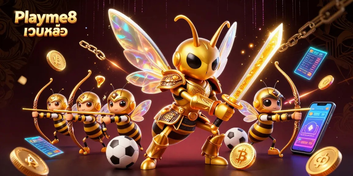เล่นผ่าน Playme8 เว็บตรง เดิมพันกีฬาและคาสิโน พร้อมรองรับการถอนออโต้ 15 วินาที