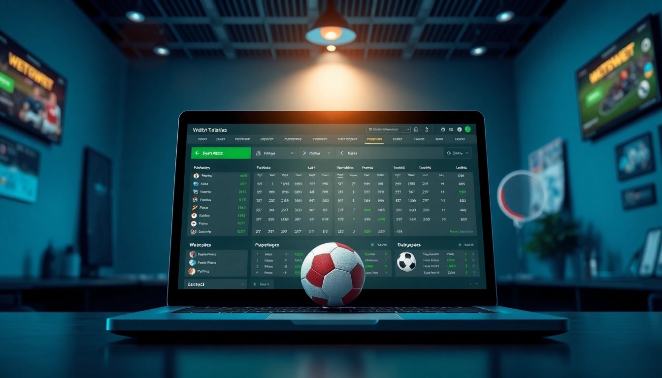 Sportwetten und das digitale Wettbüro präsentieren, um den besten Wettanbieter zu entdecken.