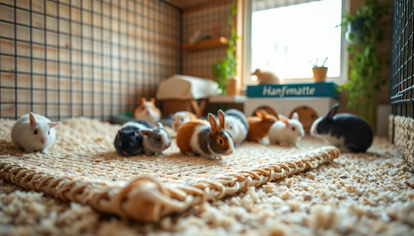 Die Vorteile der Hanfmatte für Kleintiere: Natürliche und komfortable Optionen