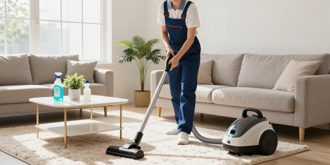 Professional cleaning service by putzfirma bern in a bright, tidy living room.