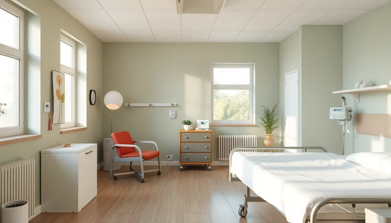 Pflegefachkraft Stelle in Hameln: Bewerber in einem modernen Pflegezimmer bei der Arbeit.