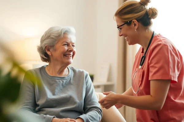 Ambulanter Pflegedienst Hameln bietet umfassende Pflege für ältere Menschen in einem einladenden Umfeld.