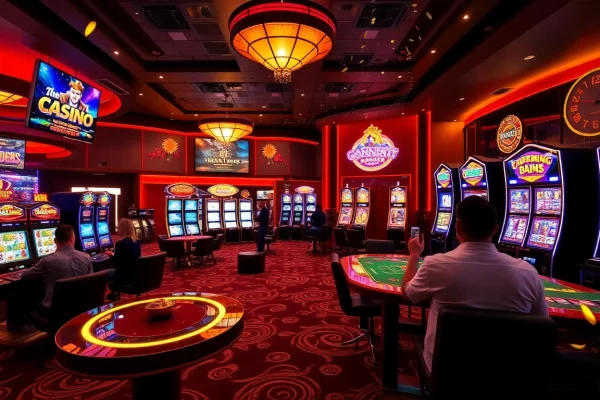 Discover thrilling real money online casinos with engaging live games and vibrant slot machines.