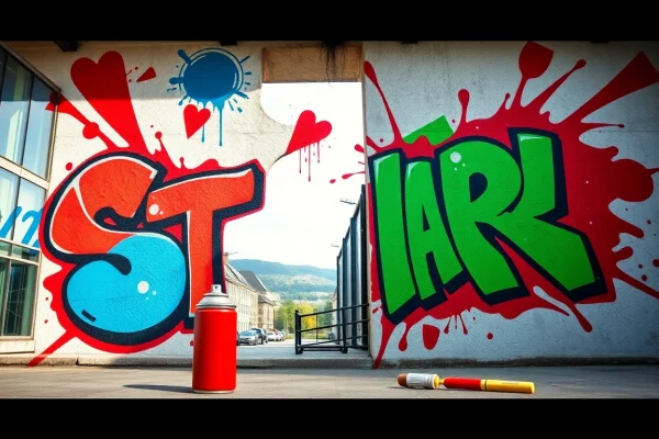 Erleben Sie beeindruckende Graffiti Stuttgart durch ein kreatives Wanddesign mit urbanem Flair.