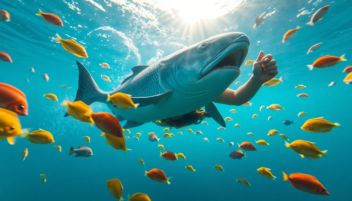 Tauchen in Mexiko: Ein Taucher erkundet die farbenfrohe Unterwasserwelt um ein Korallenriff.