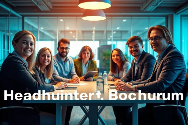 Professionals collaborating effectively in Bochum, led by a top Headhunter Bochum.