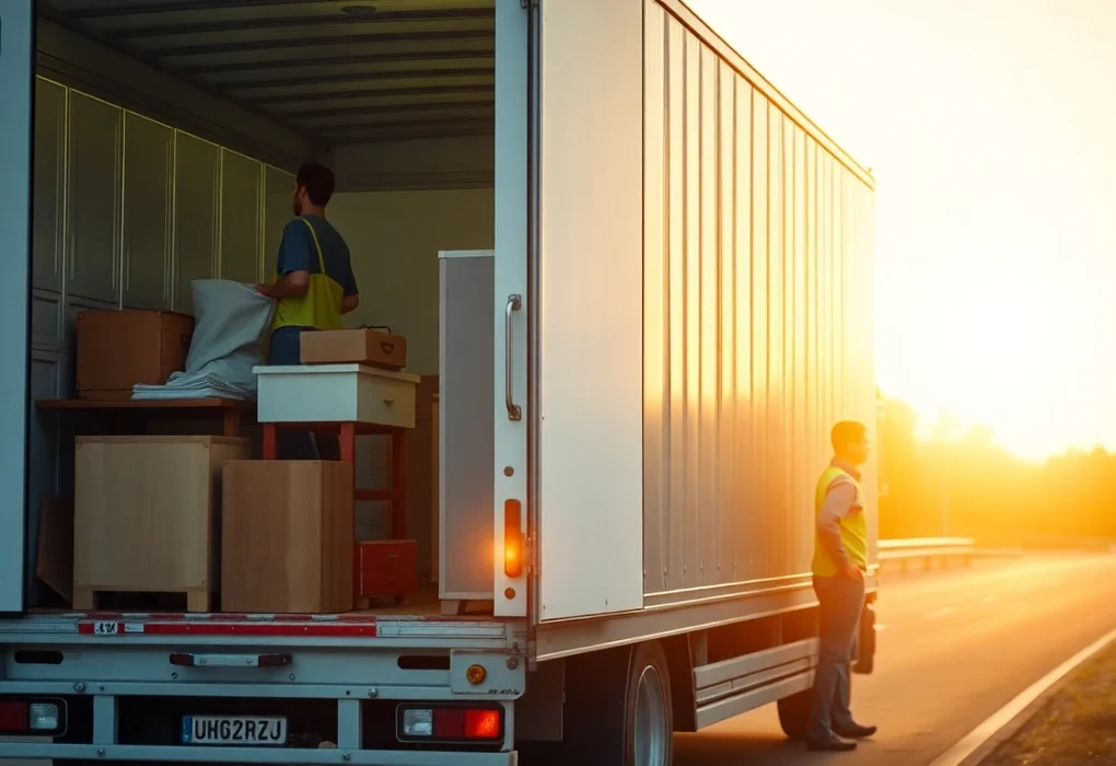 Professionelles Umzugsunternehmen Wuppertal transportiert Möbel sicher und effizient.