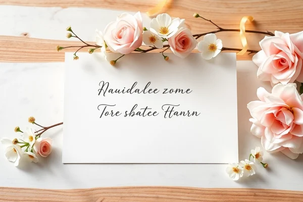 Gestalten Sie personalisierbare Hochzeitskarten mit romantischen Designs für unvergessliche Feiern.