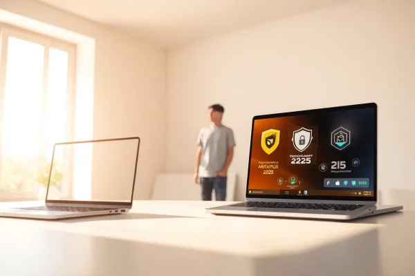 Installiere Norton Antivirus 2025 auf deinem Laptop für umfassenden Schutz.