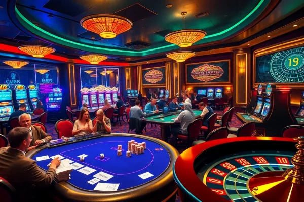 Experience high-stakes excitement with https://luck8.name/ at a vibrant casino table.