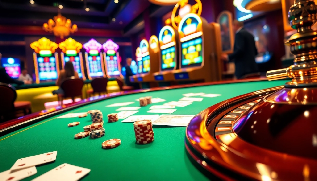 Experience the thrill of gambling at https://gk88.city/ within a vibrant casino scene full of excitement.