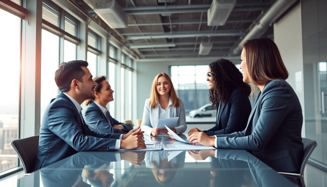 Headhunter Schweiz berät Kandidaten in einem modernen Büro mit natürlichem Licht