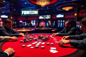 Experience the thrill of gaming at F8BET.COM with engaging poker tables and slot action.